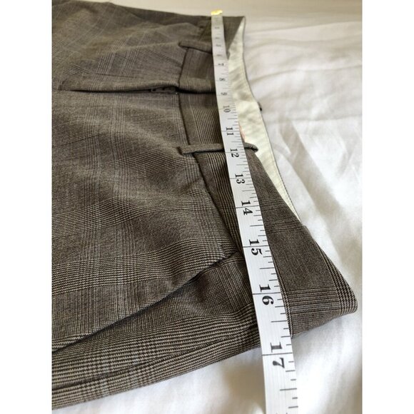 The Limited Women's Cassidy Fit Plaid Wide Leg Dress Pants 6 Office Siren Career - Picture 7 of 9